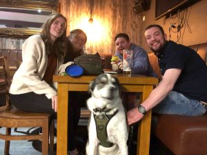 The Muckin Fuppets celebrate their Buccleuch SpeedQuizzing win 29 May 2023