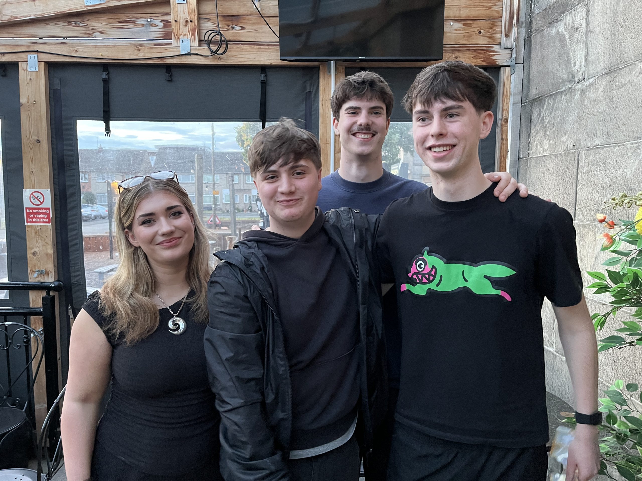 Washington Quizzards – quiz night winners at Ravelston House, Musselburgh, June 2026